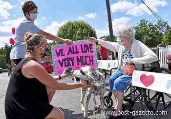 Nothing but fresh air separates seniors and their families