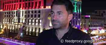 Hearn still hoping Joshua vs. Fury has all 4 titles on the line