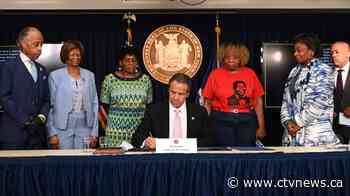 New York governor signs police accountability legislation