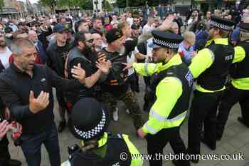Bolton Black Lives Matter protest sees groups clash