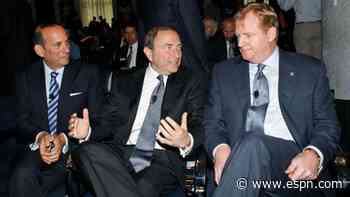 League heads to talk return of sports on ESPN