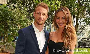 Jenson Button and fiancée Brittny Ward announce they're expecting their second child