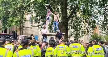Two arrests as police say Cenotaph protest 'largely peaceful'