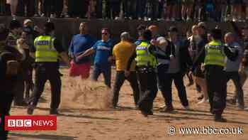 Scuffle breaks out at Cleethorpes Black Lives Matter protest