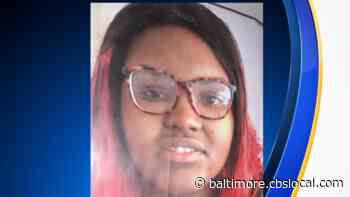Police Searching For Missing 20-Year-Old Shakia Banks In Baltimore - CBS Baltimore