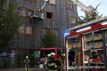 Woningen ontruimd bij brand in appartementencomplex in Veenendaal