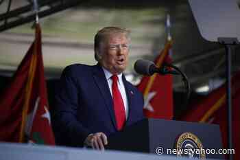Trump leads socially distant West Point commencement amid criticism of military's role in protests