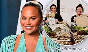 Chrissy Teigen gifts Cravings care packages to LA restaurant workers: 'We will support you'
