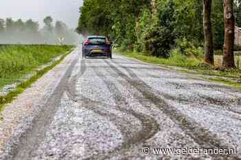 Flinke hagelbui in Ter Apel, later deze nacht kans op buien in rest van het land
