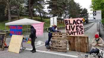 Anti-racism protesters block Vancouver viaduct for rally in support of Black Lives Matter