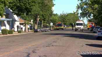2 killed during domestic violence-related shooting in Fowler, suspect dead after vehicle collides with train