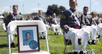 Christopher Morgan, late West Point cadet, remembered at commencement