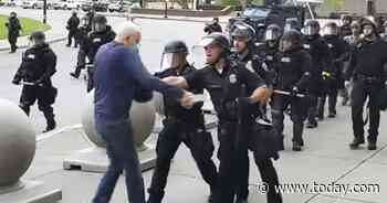 75-year-old man shoved to ground by Buffalo police suffered brain injury, lawyer says