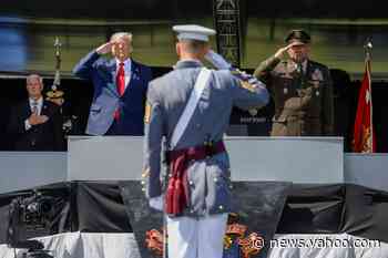Trump touts 'unity' in socially distant speech to West Point graduates amid racial tensions, coronavirus fears