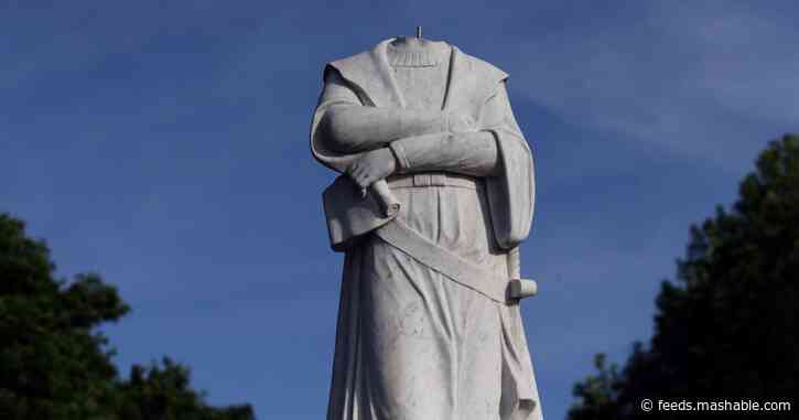 Here's how to *hypothetically* take down a racist statue with tips from an archaeologist