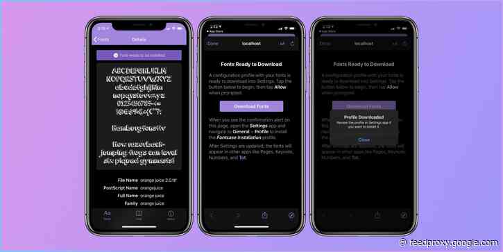 ‘Fontcase’ open source app makes custom iPhone and iPad fonts easy and safe