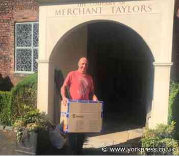 Medieval hall boosts PPE aid