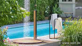 Bei der Gartendusche kommt es auf die richtige Technik an