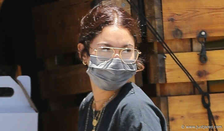 Vanessa Hudgens Heads Out on Coffee Run in L.A.