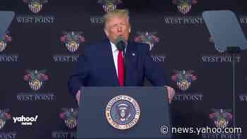 President Trump delivers commencement address at West Point academy