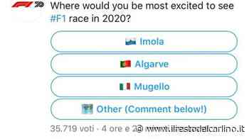 Imola, sondaggio sul profilo ufficiale della Formula 1: “Dove vorreste il Gp?” - il Resto del Carlino