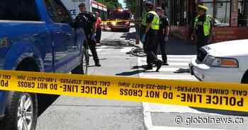 Cyclist suffers serious injuries after being hit by truck in Toronto, police say - Globalnews.ca