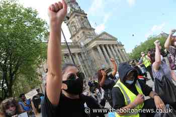 Black Lives Matter protests in Bolton stay peaceful