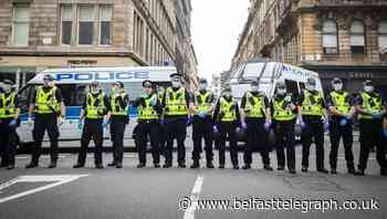 First Minister brands protesters ‘shameful’ as police head off major clash
