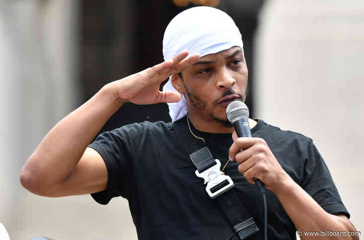 T.I. Joins Protesters in Atlanta Following the Death of Rayshard Brooks: ‘We Can’t Let Up Off the Gas’