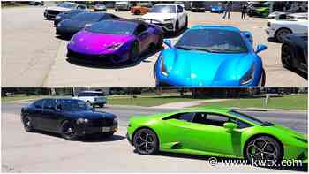 The Lamborghini Club of Houston makes a pit stop in Central Texas - KWTX