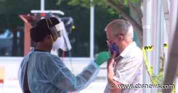 Houston weighs another lockdown as coronavirus cases surge - CBS News