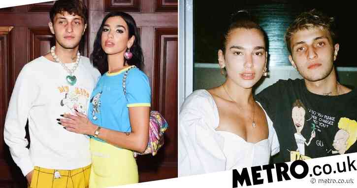 Dua Lipa celebrates one year anniversary with boyfriend Anwar Hadid, the New Rules remain intact