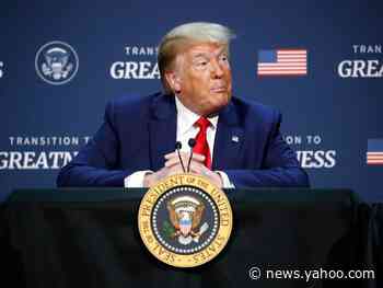 Trump said he would leave the White House peacefully if he lost the election despite fears by Biden that he would refuse to step down