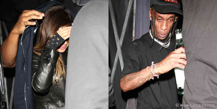 Kylie Jenner & Travis Scott Have a Night Out at The Nice Guy in LA
