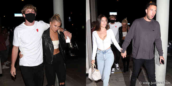 Logan Paul & Josie Conseco Join Mike Majlak & Lana Rhoades for Double Date in LA