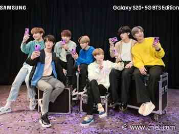 Samsung has a new Galaxy S20+ 5G and Buds perfect for the #BTSarmy     - CNET