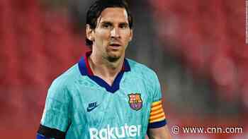 Messi milestone in first game back for Barcelona