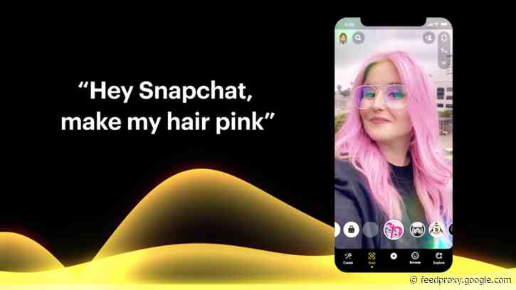 SnapChat filters add AI Voice Search support with new “Voice Scan”