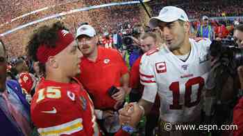 Chiefs, 49ers feel familiarity might aid return to Super Bowl