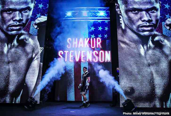 Shakur Stevenson could soon be the FACE of boxing – Bob Arum