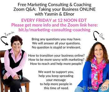Jun 19 | Free Marketing Consulting & Coaching Zoom Q&A | Ramsey - Patch.com