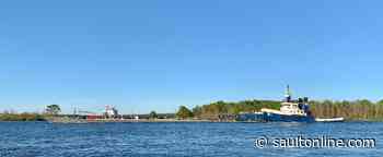 Coast Guard responding to report of aground barge in lower St. Marys River Update