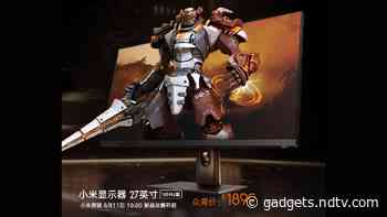 Xiaomi 27-inch Gaming Monitor With 165Hz Refresh Rate Launched