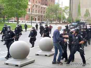 The 75-year-old protester who was shoved by Buffalo police officers sustained a brain injury and will now have to acclimatize to a 'new normal,' attorney says