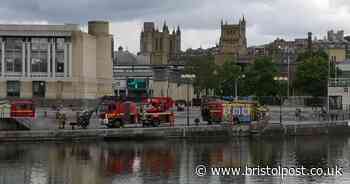 This is why fire crews were at the harbourside over the weekend