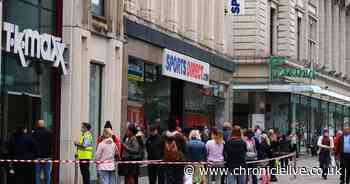 Huge queues as thousands return to Newcastle city centre shops