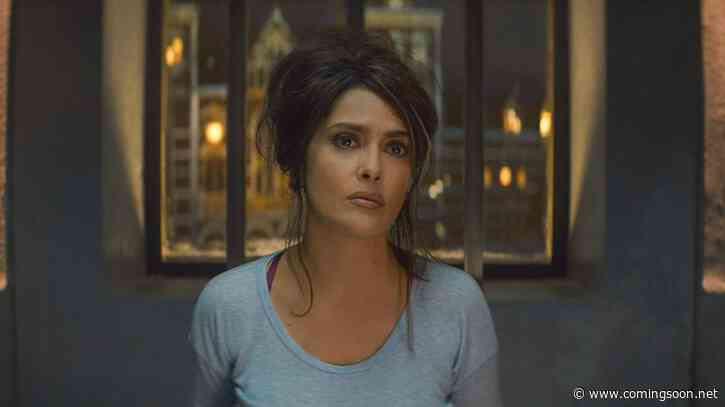 Salma Hayek Leads the Trio in The Hitman’s Wife’s Bodyguard Poster