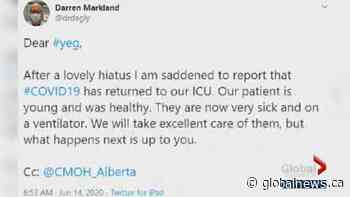 Coronavirus: Edmonton ICU physician issues warning as Alberta continues to ease restrictions