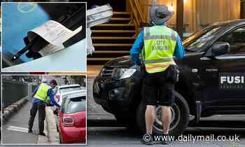Sydney parking rangers being driven to breaking point over 'quota' - Daily Mail