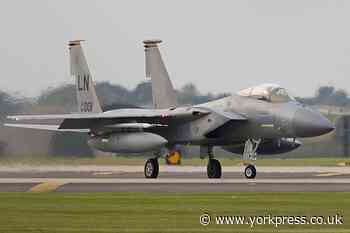 US fighter jet crash: Body of pilot found off the coast of Yorkshire